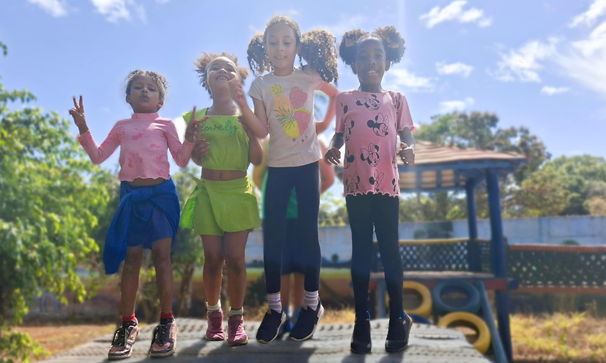 Um dia que ficará na memória das crianças!