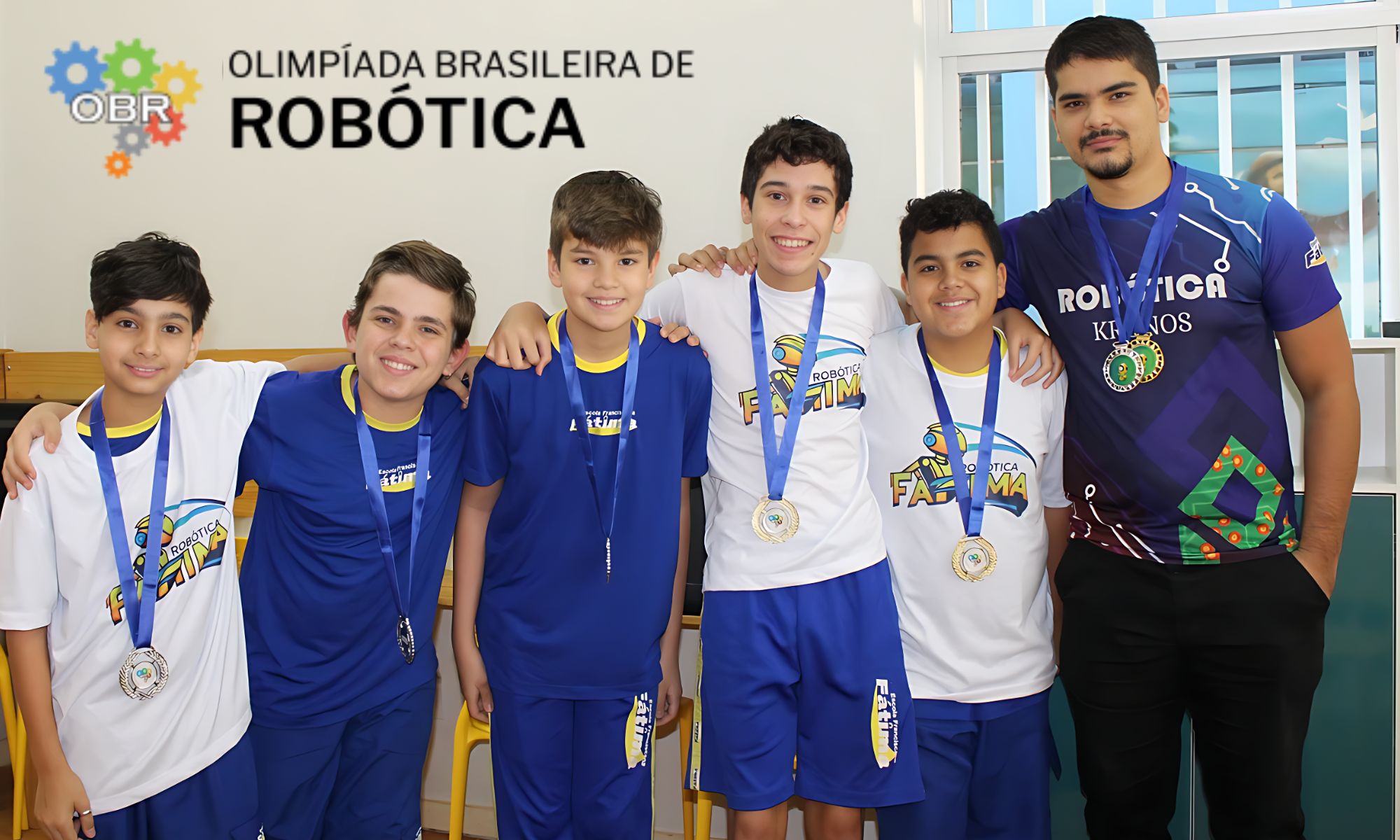 Escola Fátima Brilha na Olimpíada de Robótica.